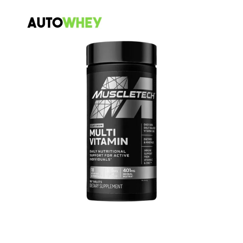 MuscleTech Platinum Multivitamin - 90 viên