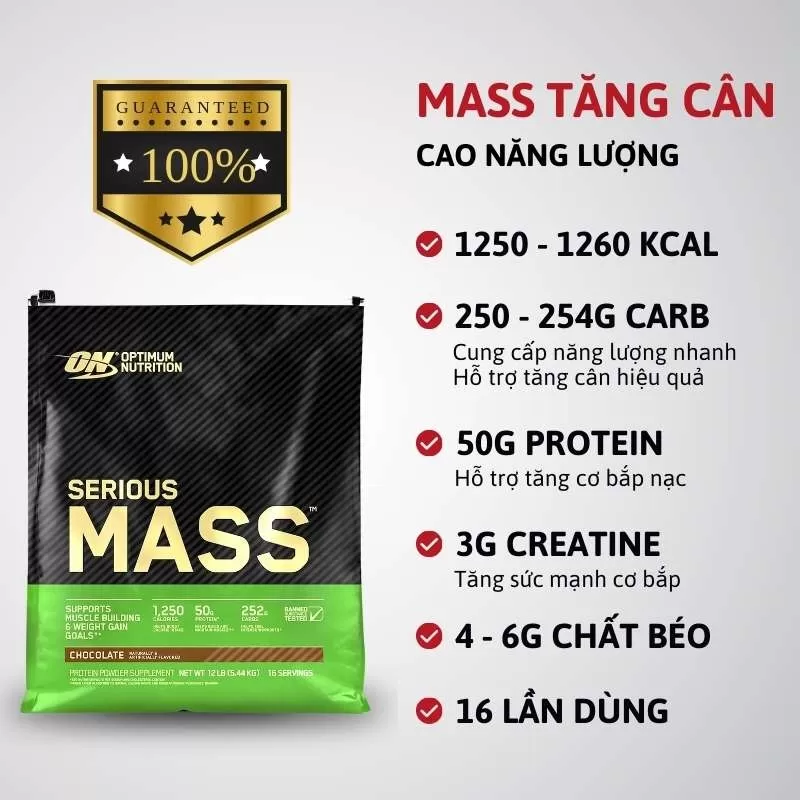 Alternative view of ON Serious Mass 12lbs